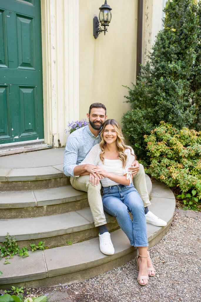 Cross Estate Gardens Engagement Photos