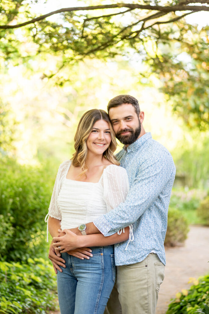 Cross Estate Gardens Engagement Photos