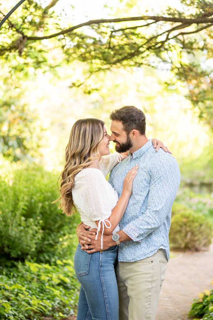 Cross Estate Gardens Engagement Photos