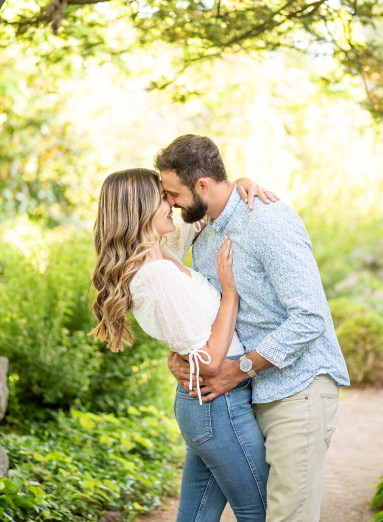 Cross Estate Gardens Engagement Photos