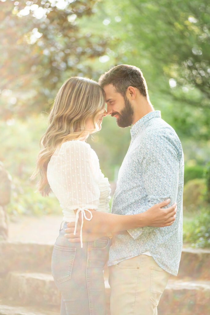 Cross Estate Gardens Engagement Photos