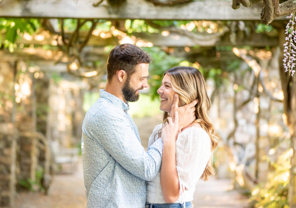 Cross Estate Gardens Engagement Photos