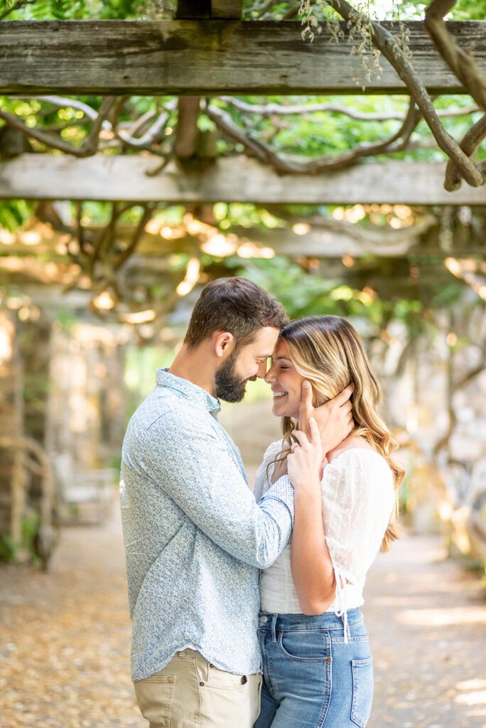 Cross Estate Gardens Engagement Photos