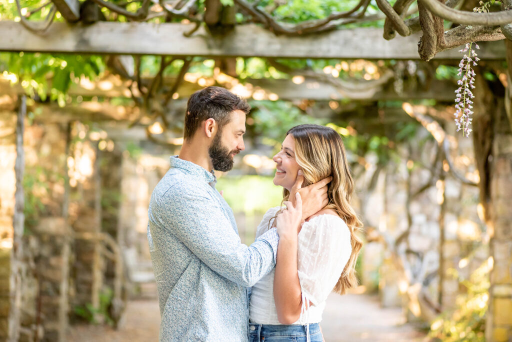 Cross Estate Gardens Engagement Photos