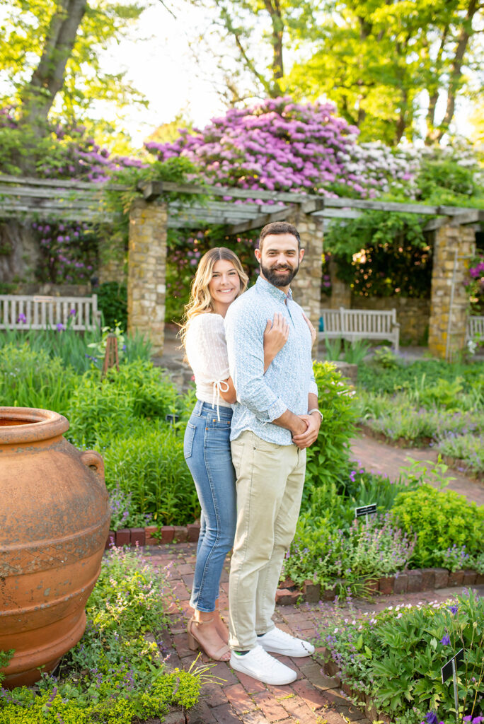 Cross Estate Gardens Engagement Photos