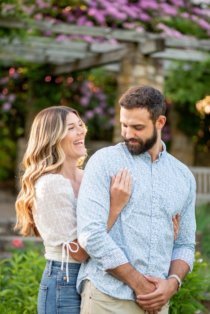 Cross Estate Gardens Engagement Photos