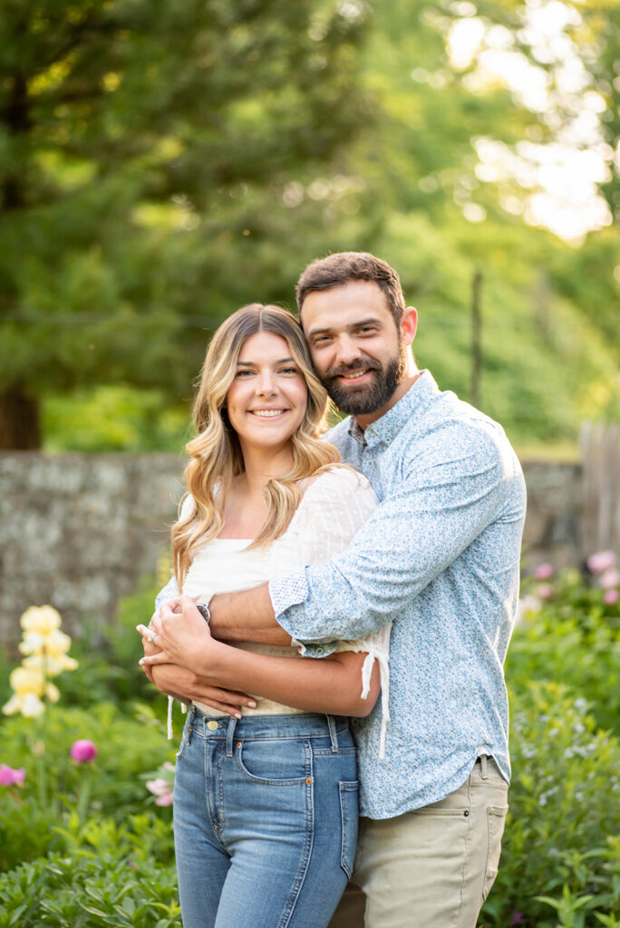 Cross Estate Gardens Engagement Photos