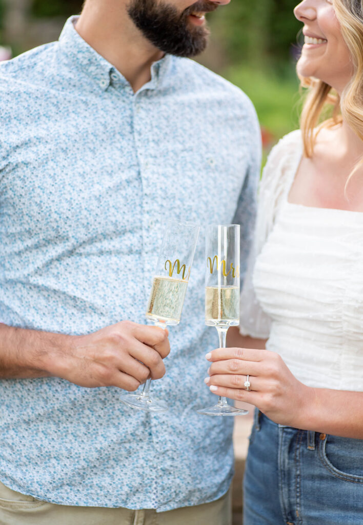 Cross Estate Gardens Engagement Photos