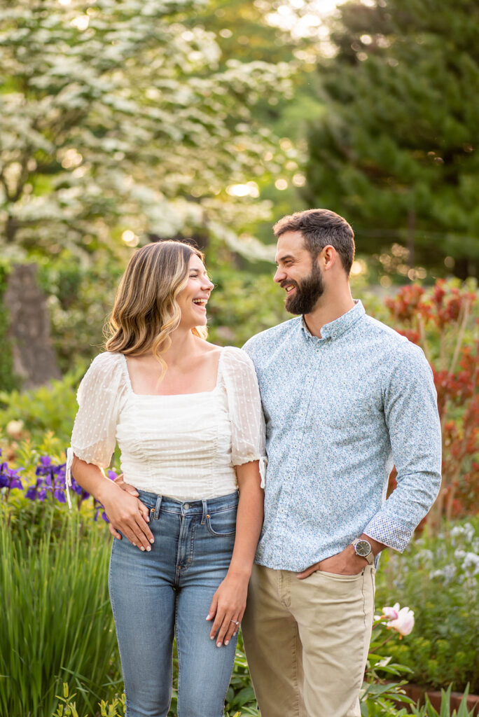 Cross Estate Gardens Engagement Photos