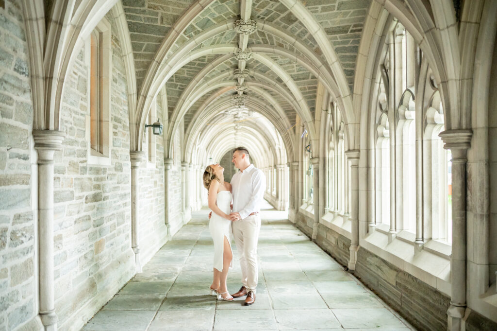 Princeton University Engagement Photos