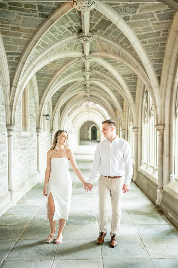 Princeton University Engagement Photos