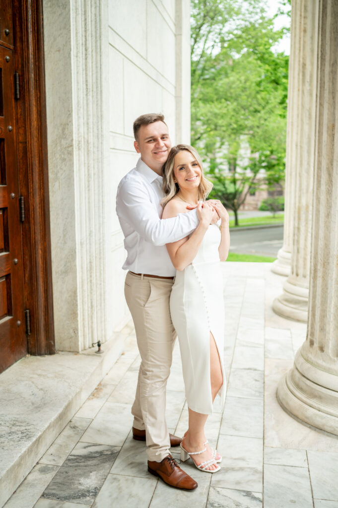 Princeton University Engagement Photos