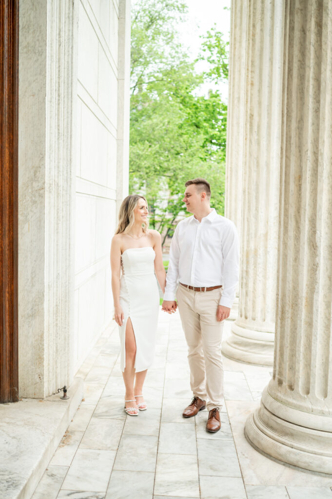 Princeton University Engagement Photos