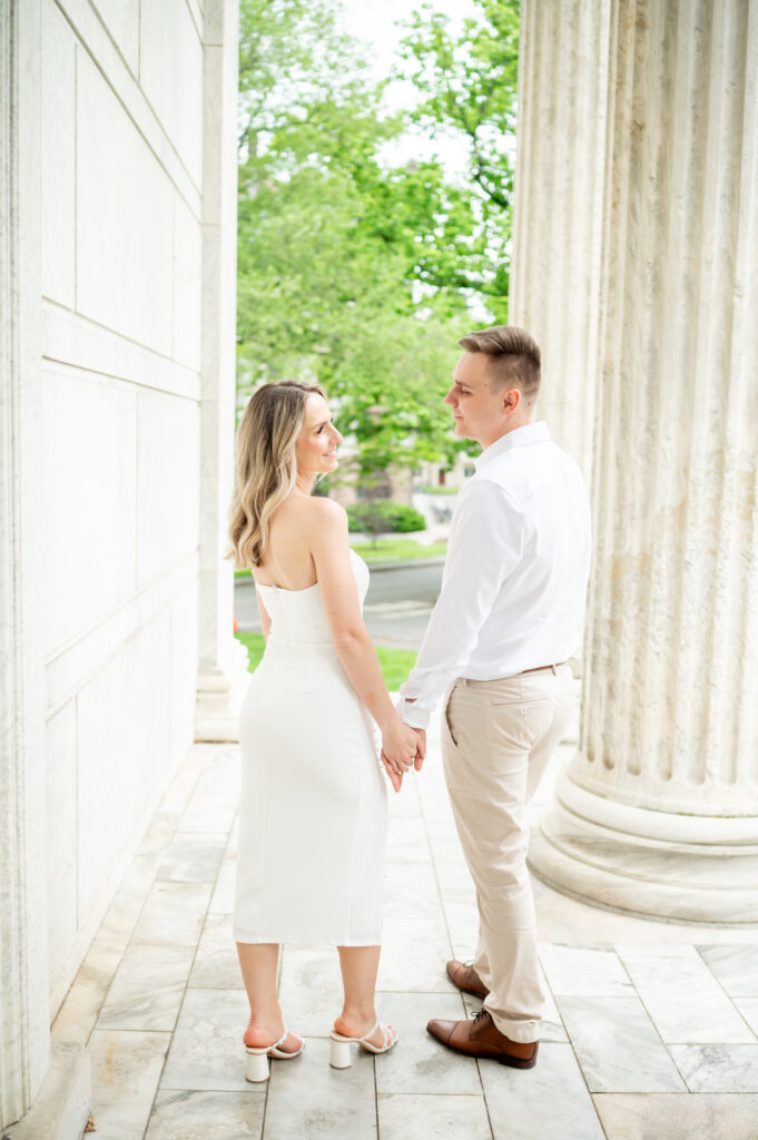 Princeton University Engagement Photos