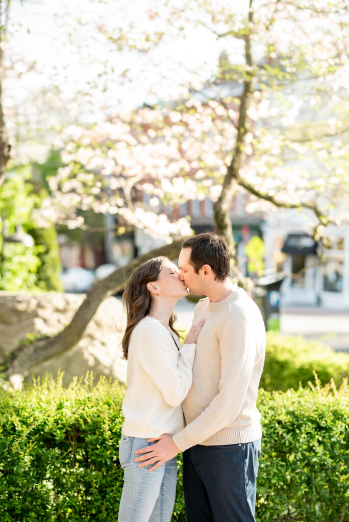 uptown engagement session