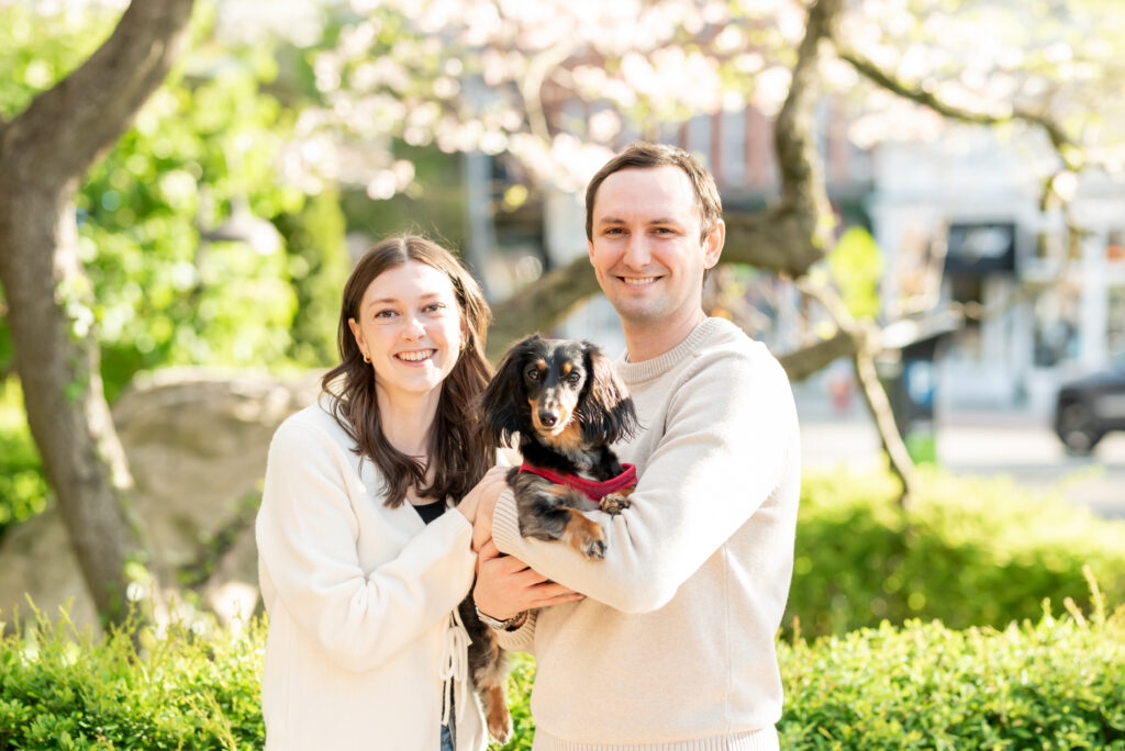 uptown engagement session