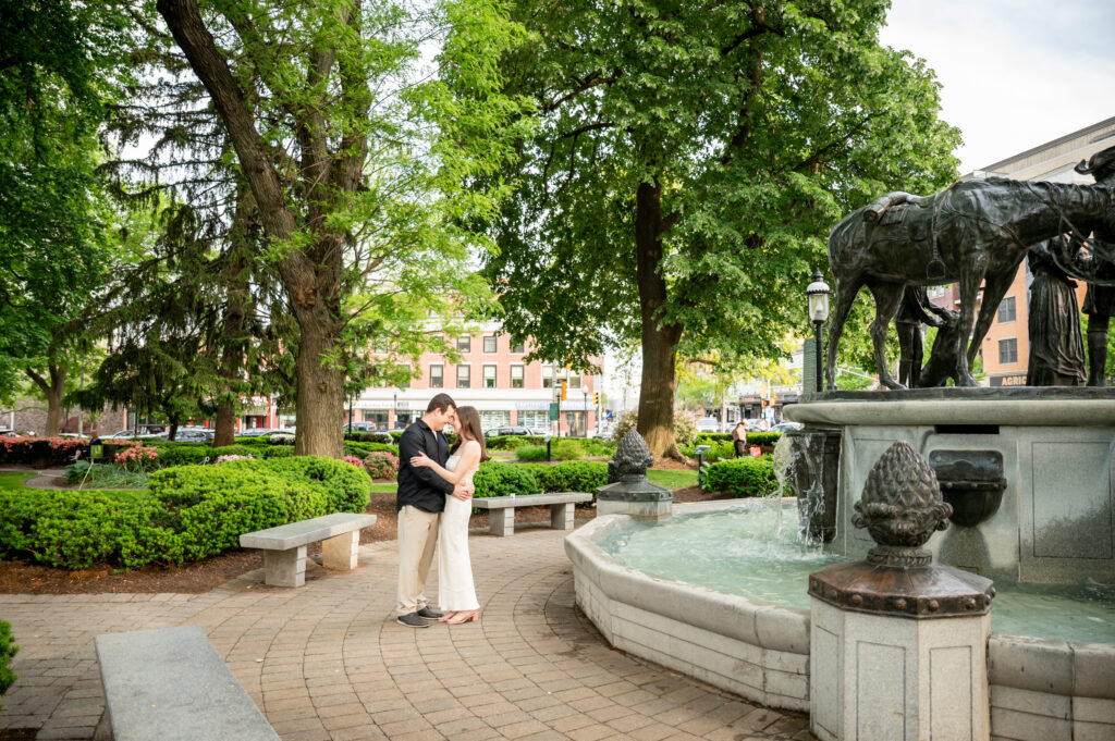 The Morristown Green Engagement