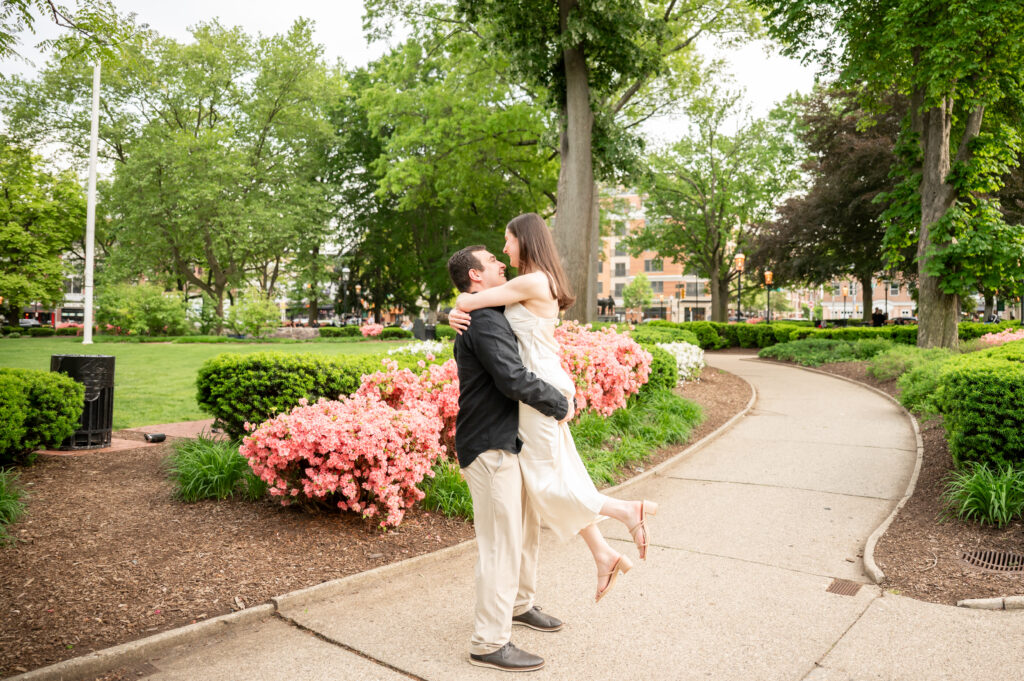 The Morristown Green Engagement