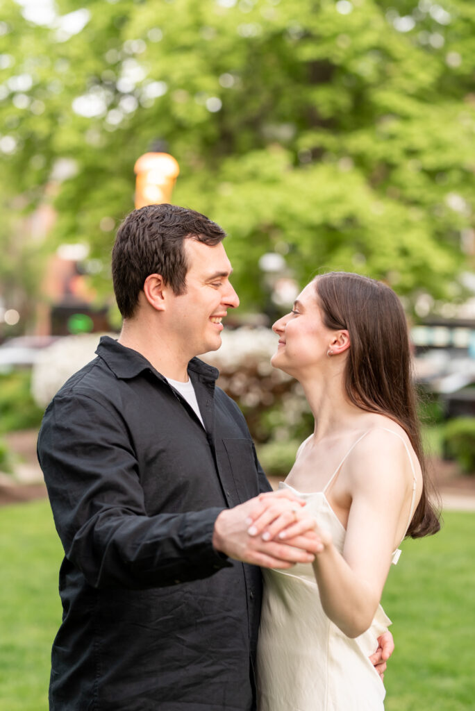 The Morristown Green Engagement