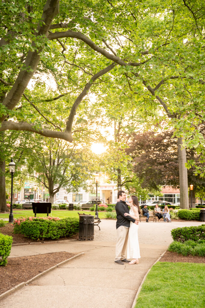 The Morristown Green Engagement