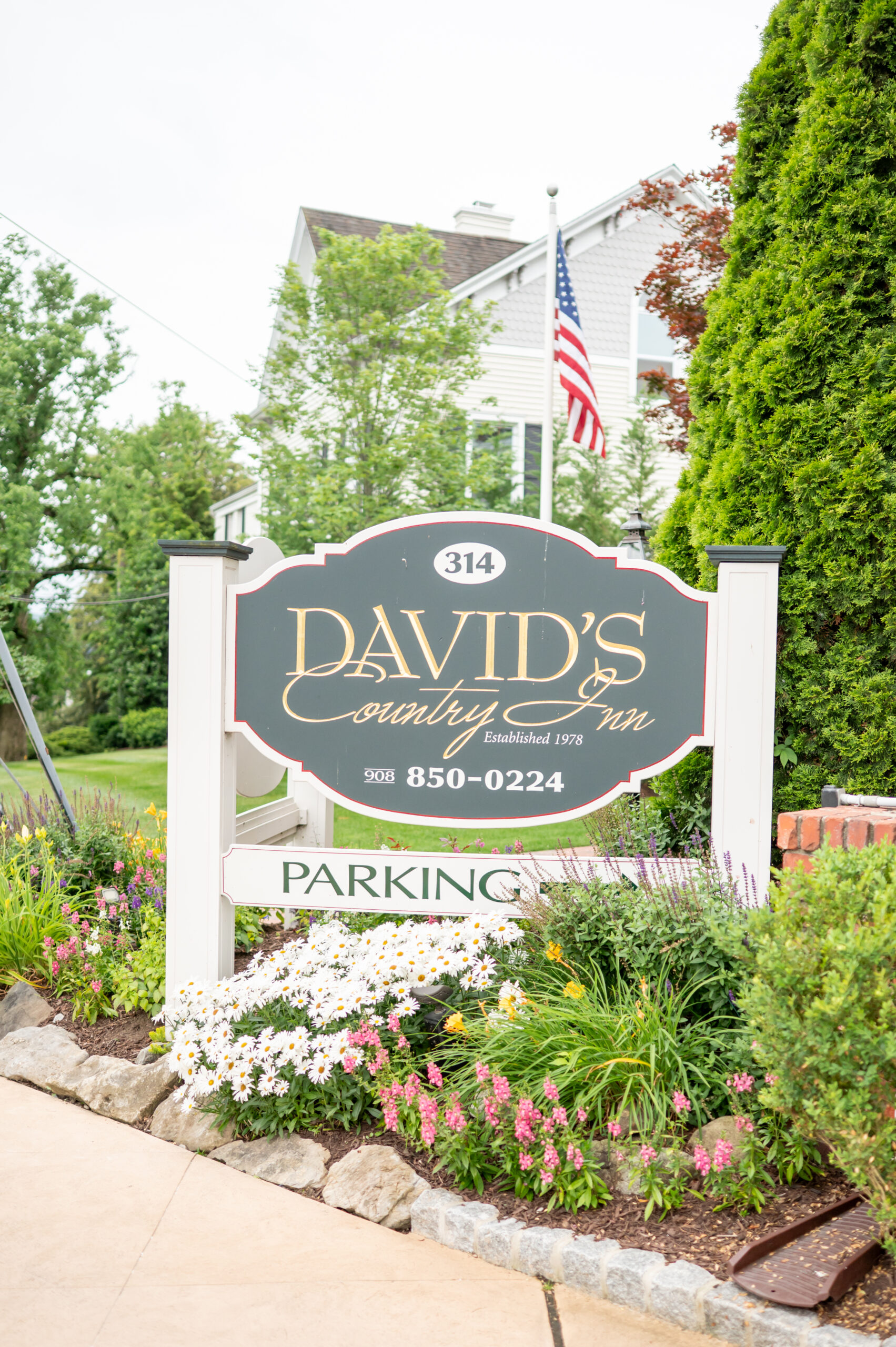 David's Country Inn wedding