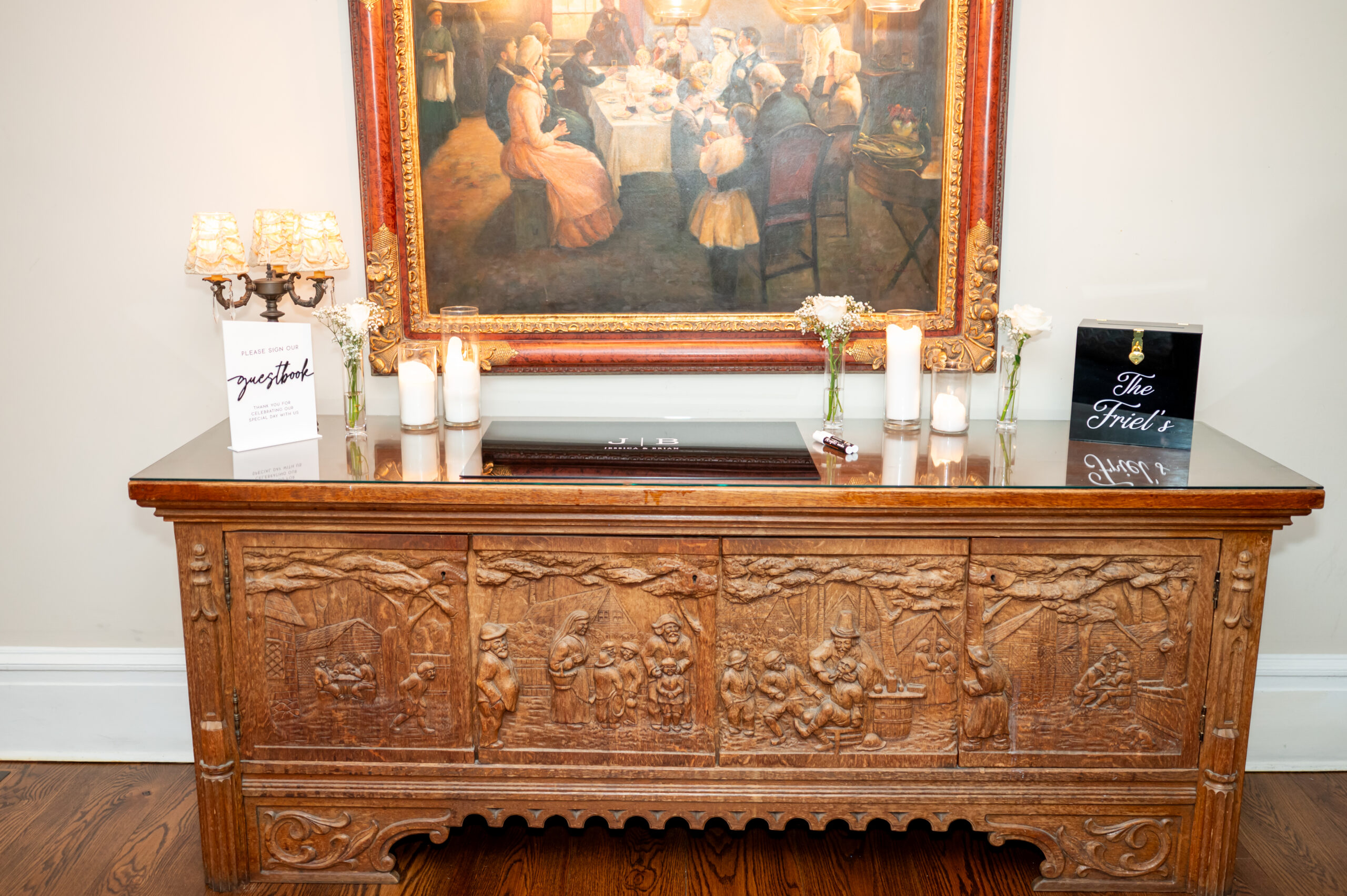 David's Country Inn wedding