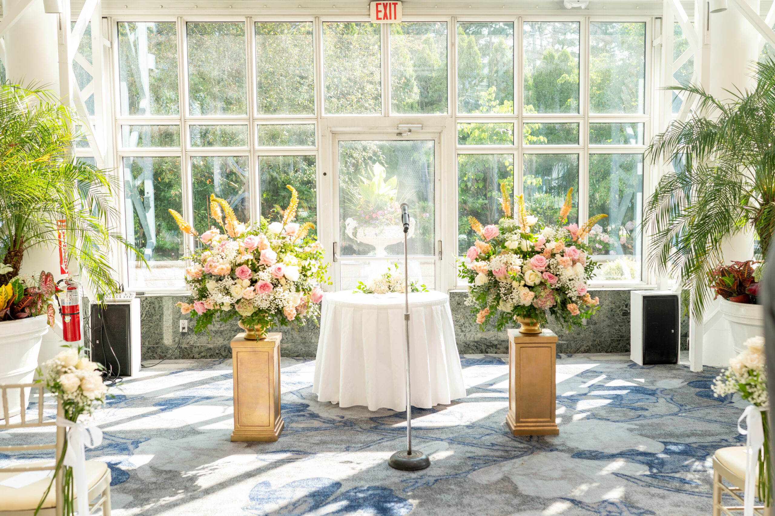 Madison Hotel Garden Wedding