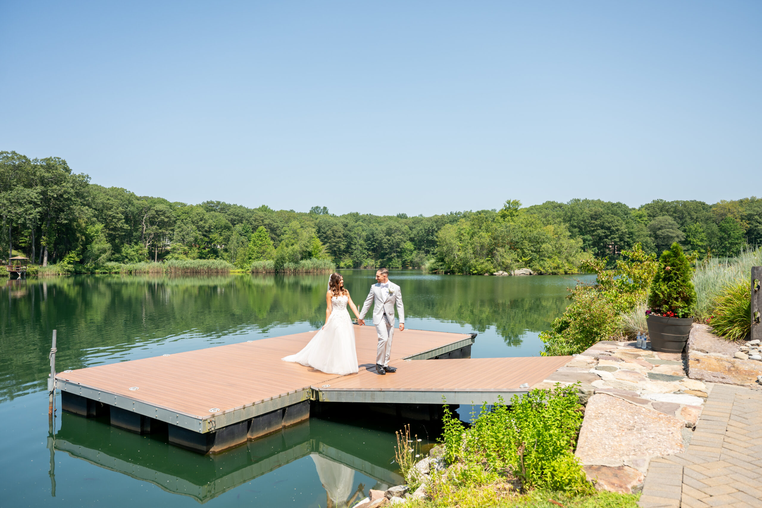 Rock Island Romantic Wedding