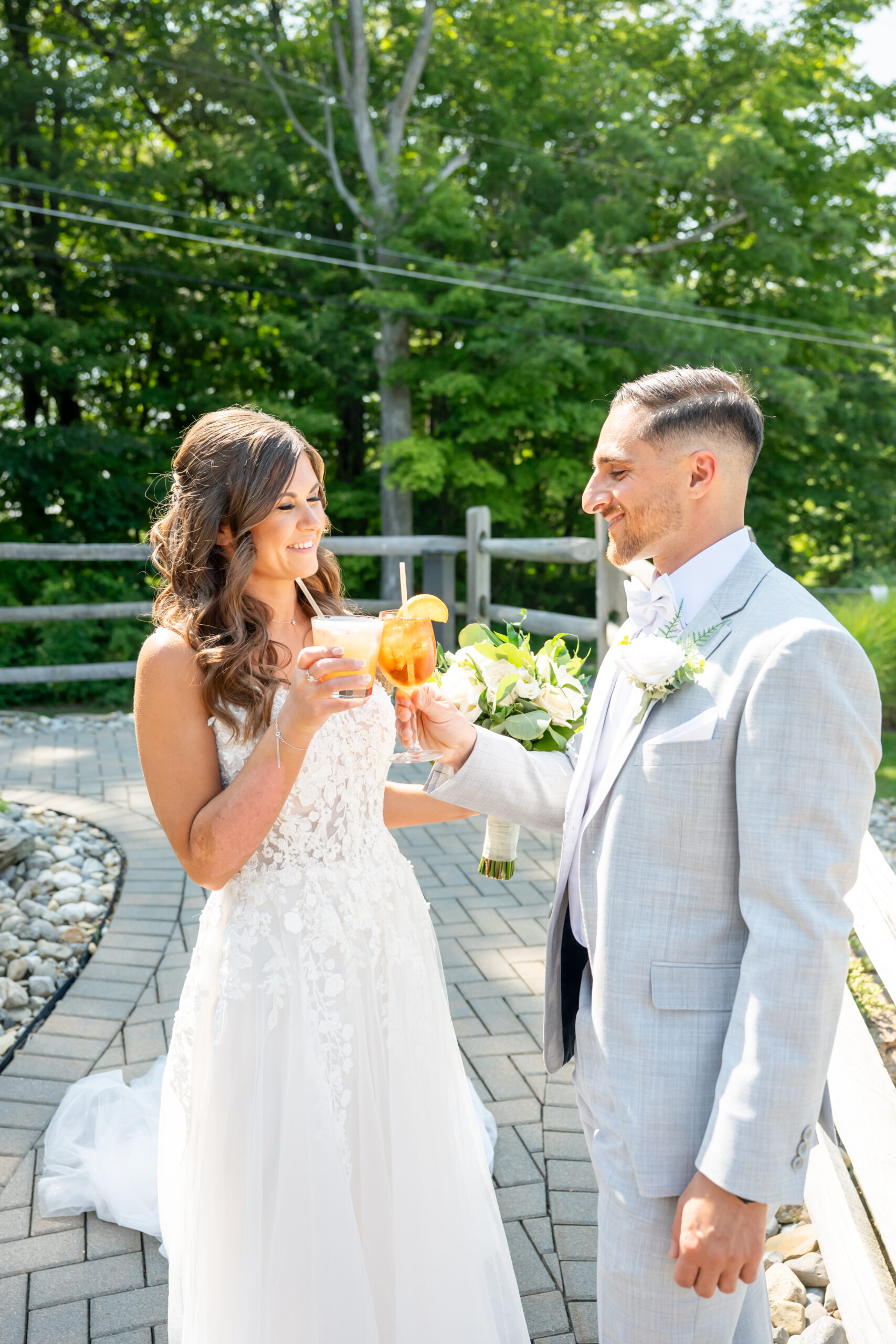 Rock Island Romantic Wedding