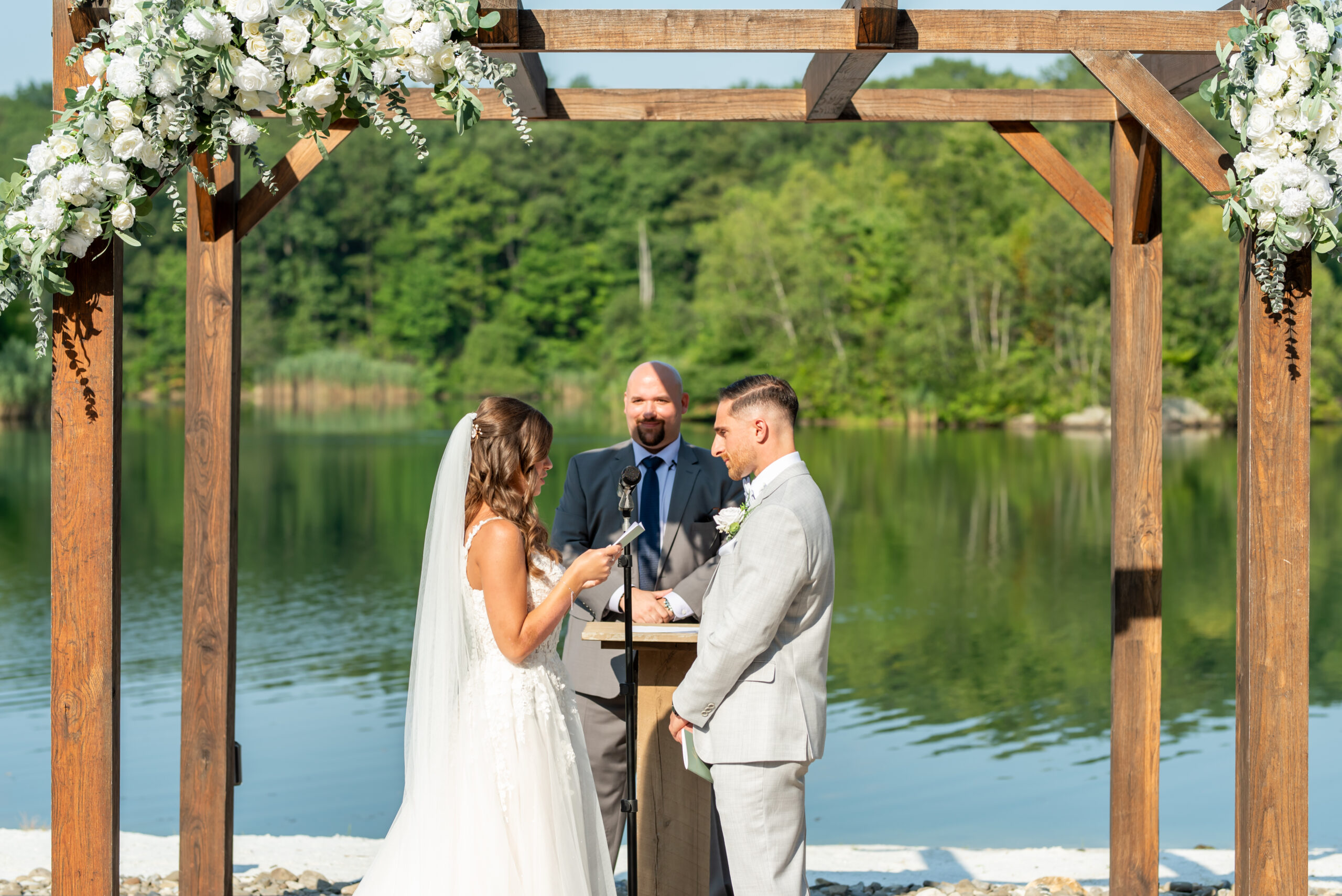 Rock Island Romantic Wedding