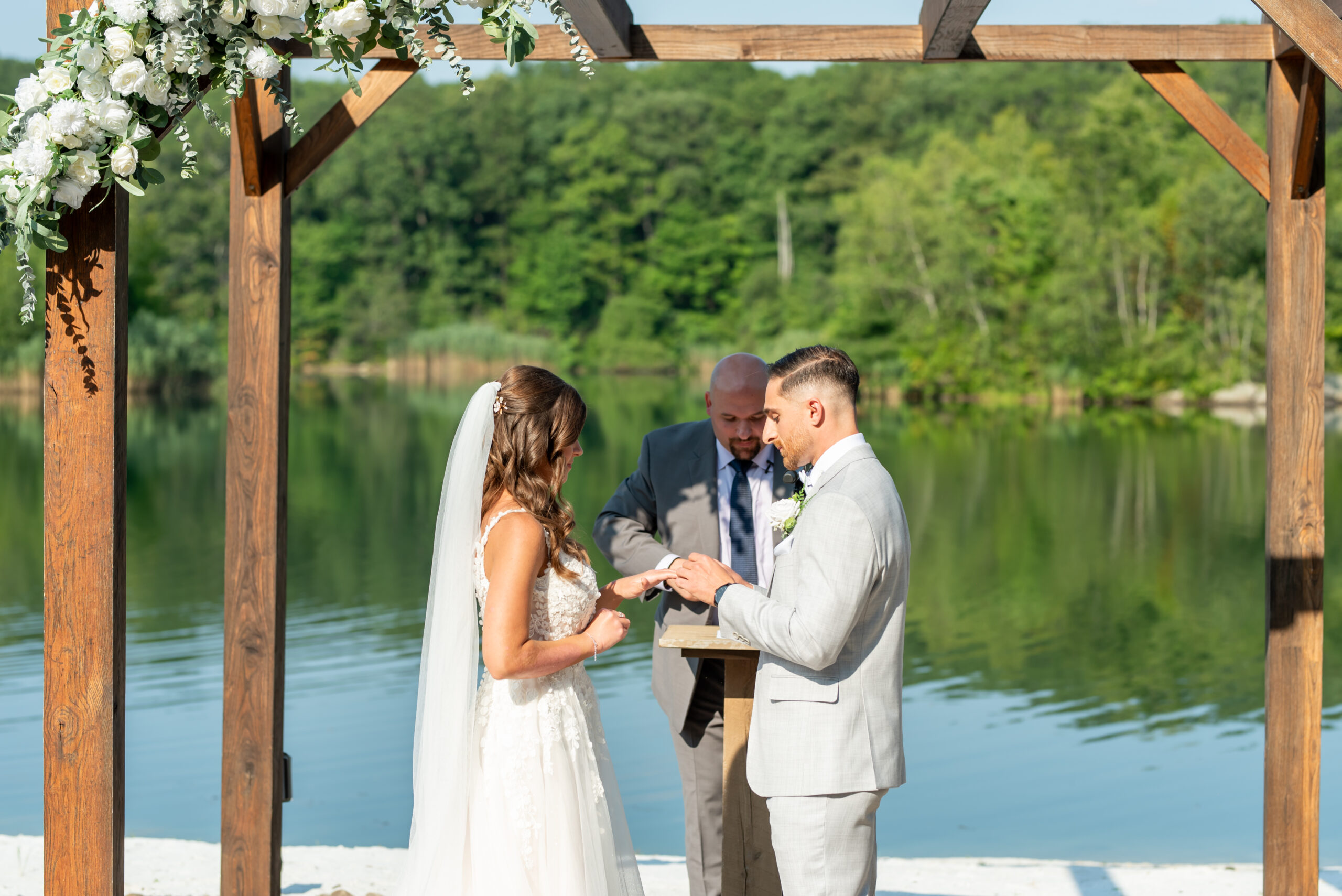Rock Island Romantic Wedding