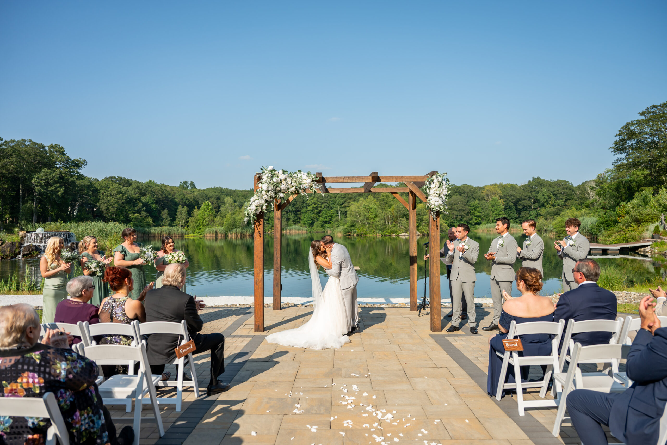 Rock Island Romantic Wedding