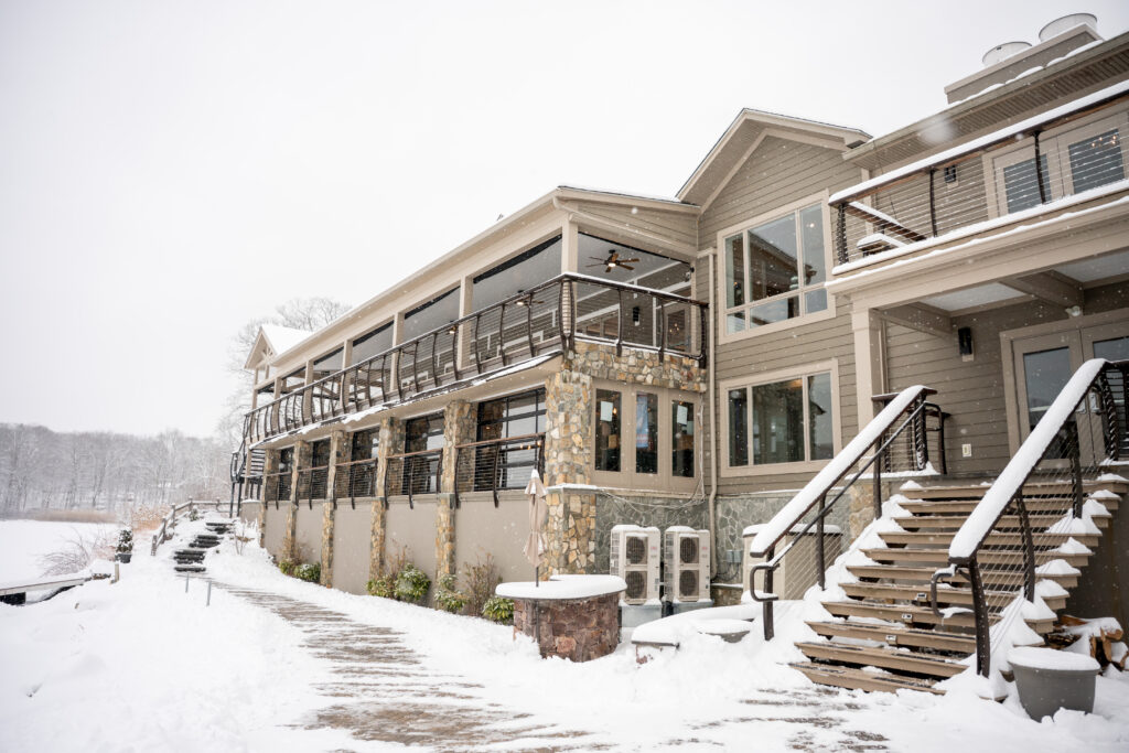 Winter Rock Island Wedding