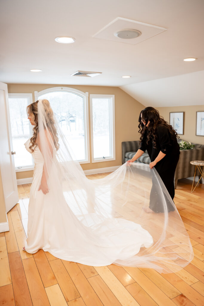 Winter Rock Island Wedding