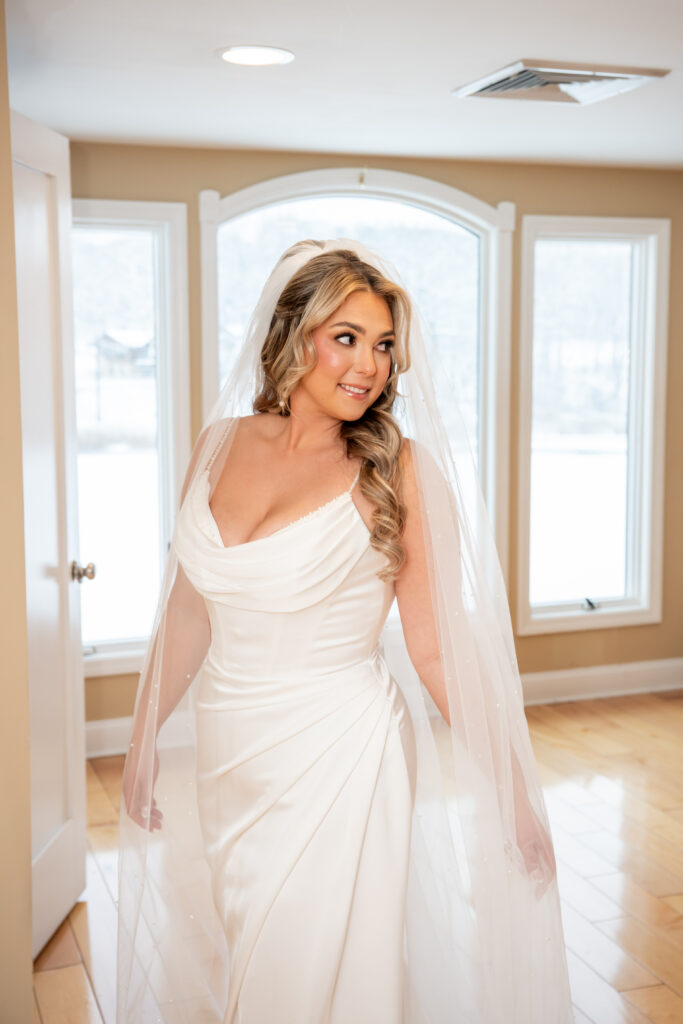 Winter Rock Island Wedding