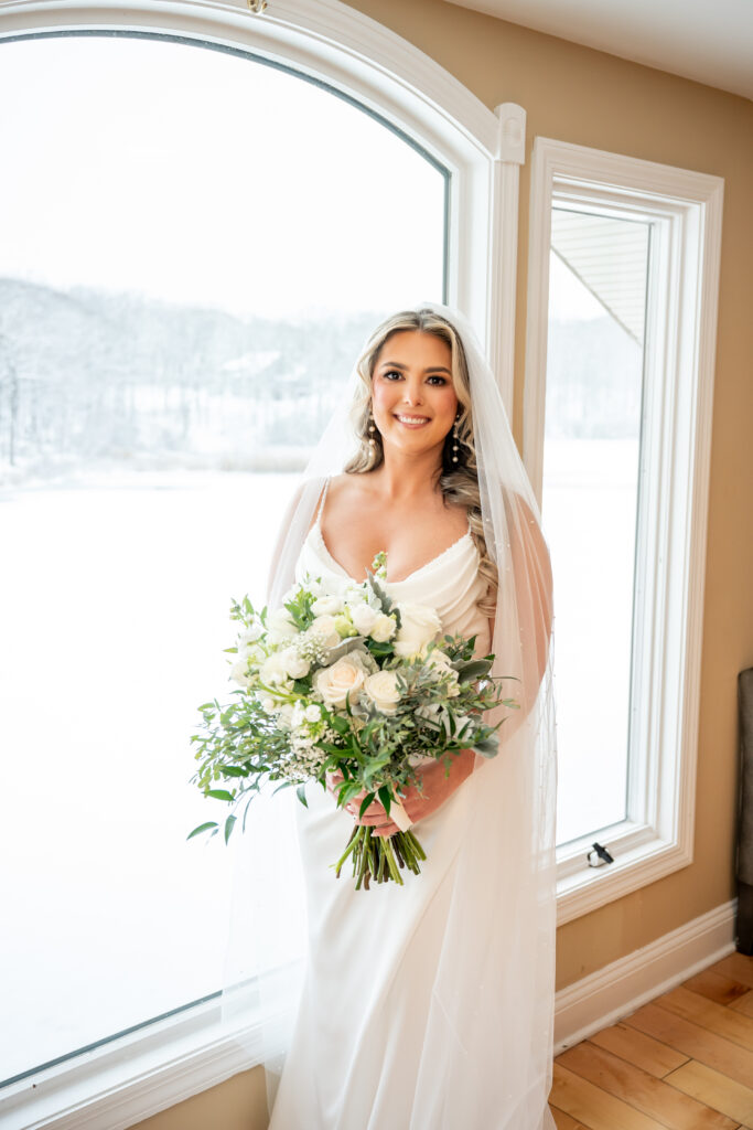 Winter Rock Island Wedding
