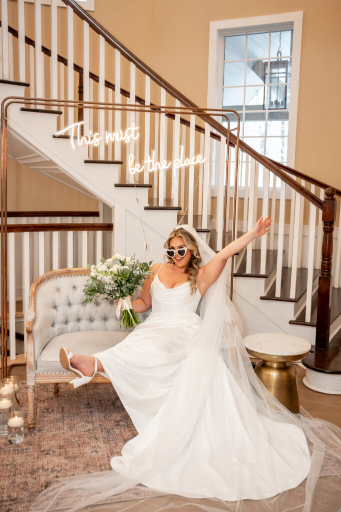 Winter Rock Island Wedding