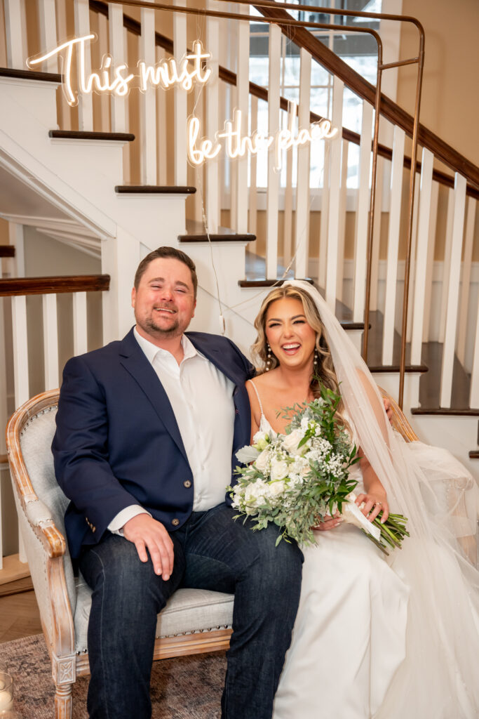 Winter Rock Island Wedding