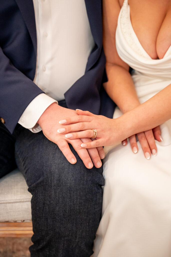 Winter Rock Island Wedding