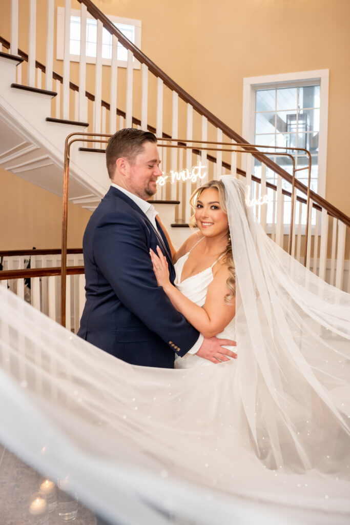 Winter Rock Island Wedding