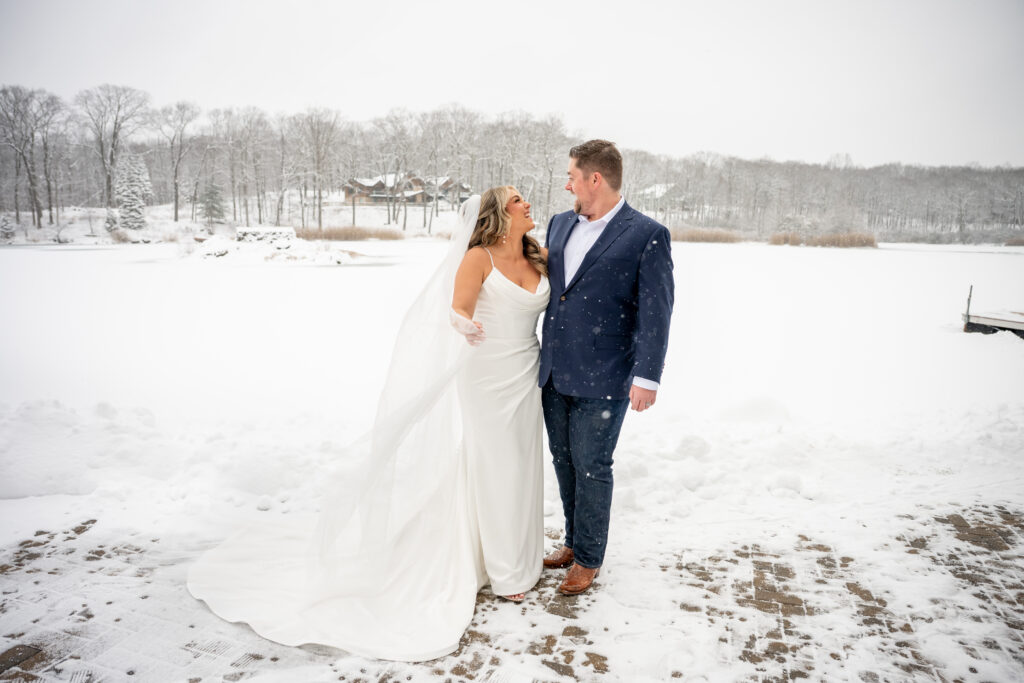 Winter Rock Island Wedding