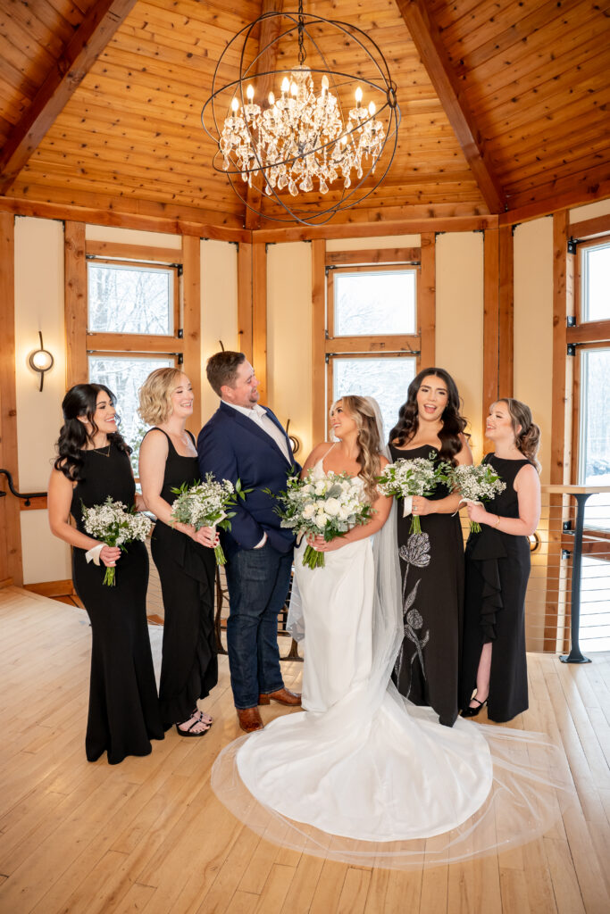 Winter Rock Island Wedding