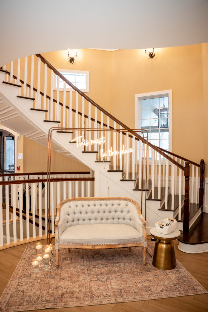 Winter Rock Island Wedding