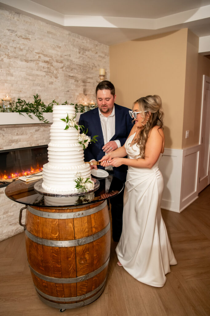 Winter Rock Island Wedding