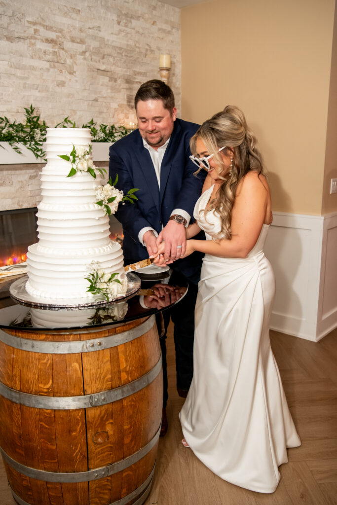 Winter Rock Island Wedding