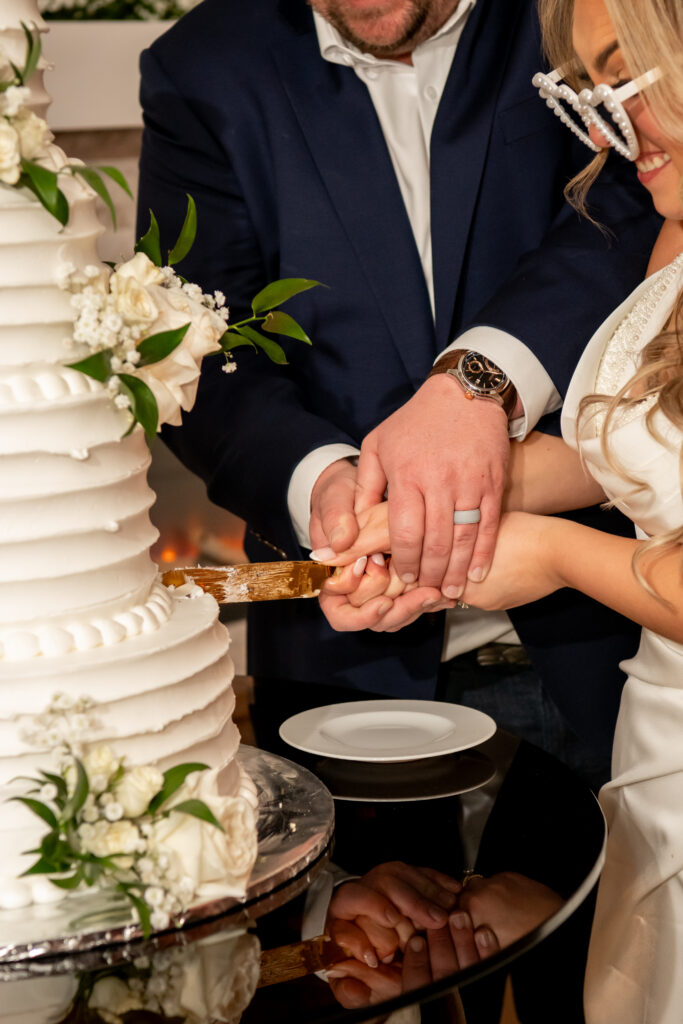 Winter Rock Island Wedding