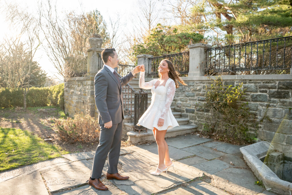 Ringwood manor engagement photos