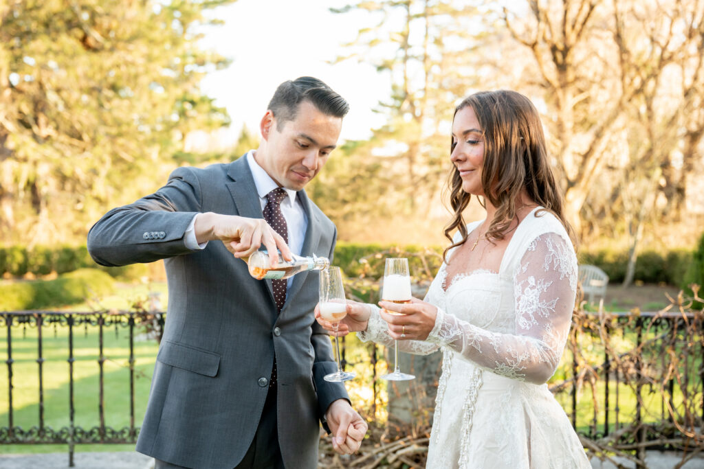 Ringwood manor engagement photos